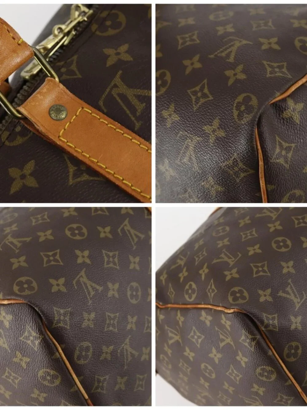 LOUIS VUITTON Monogram Keepall 50 Boston Bag M41426 LV - Picture 12 of 16